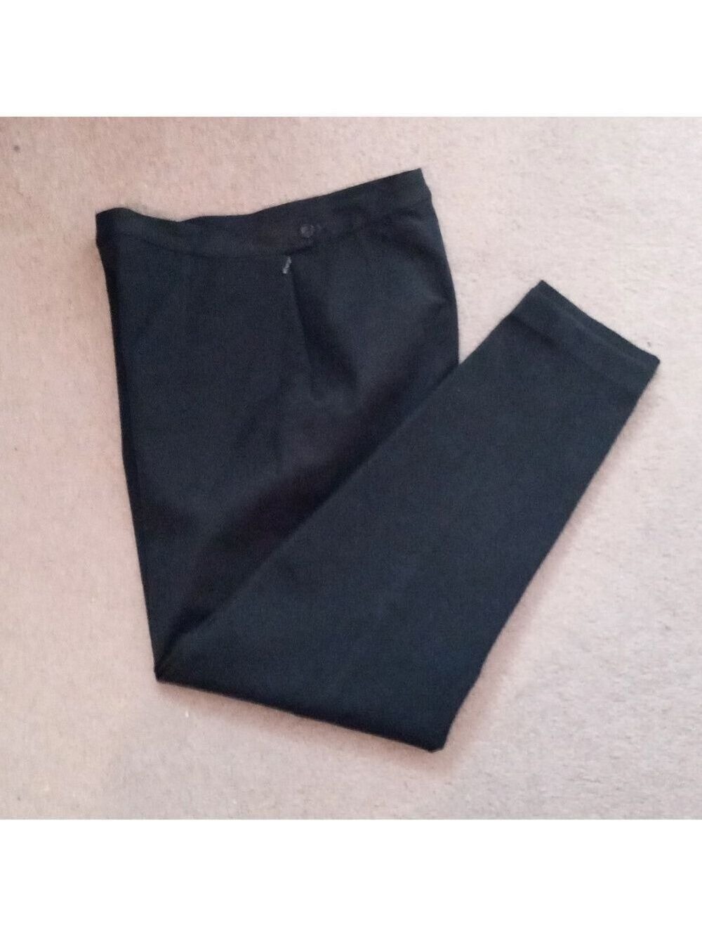 GAP Black Cotton Spandex Stretch Slacks Size 6